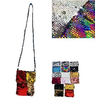 11.5"x14.5" Reversible Sequin Drawstring Backpack [Printed]